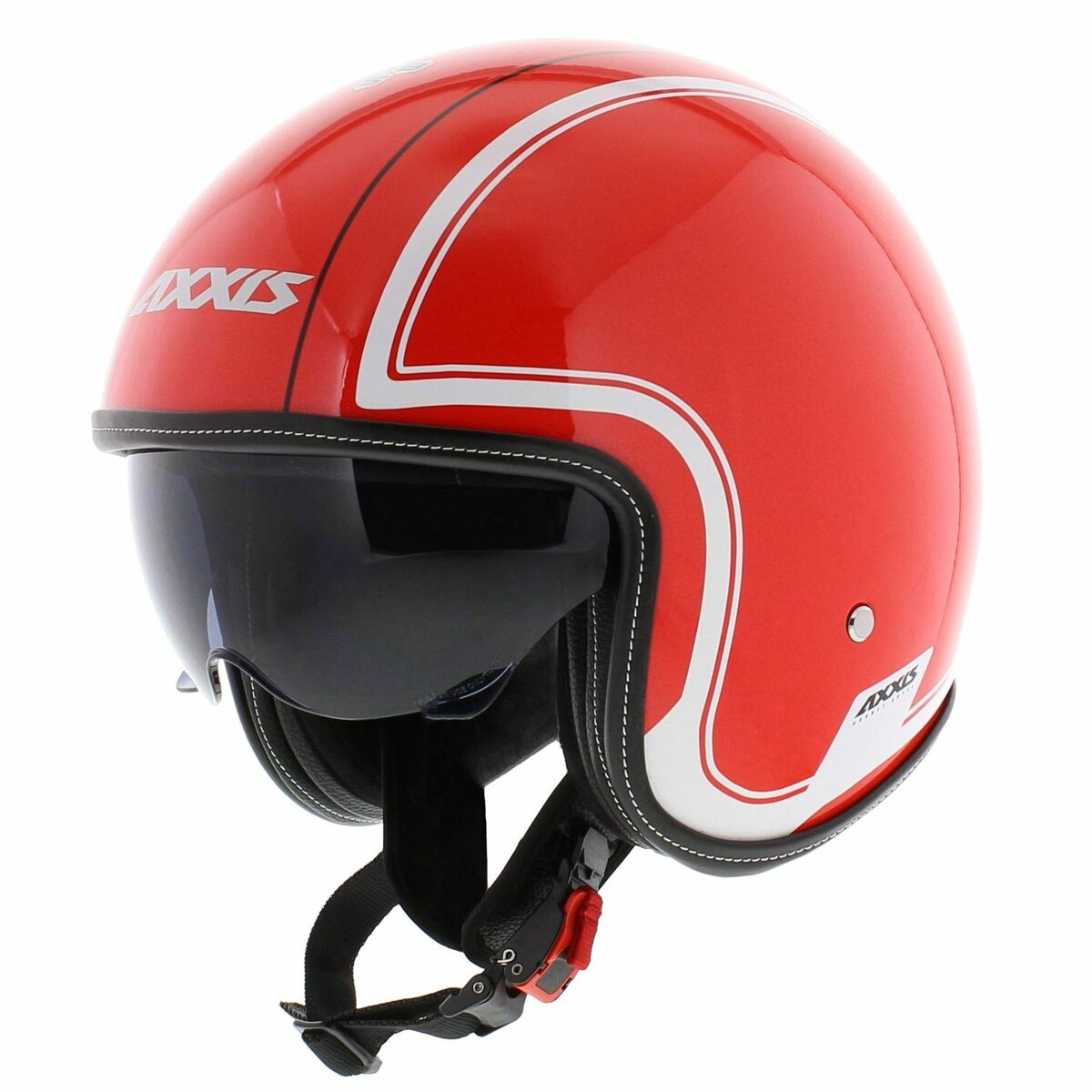 Axxis Hornet SV helmet Royal A5 pearl gloss red