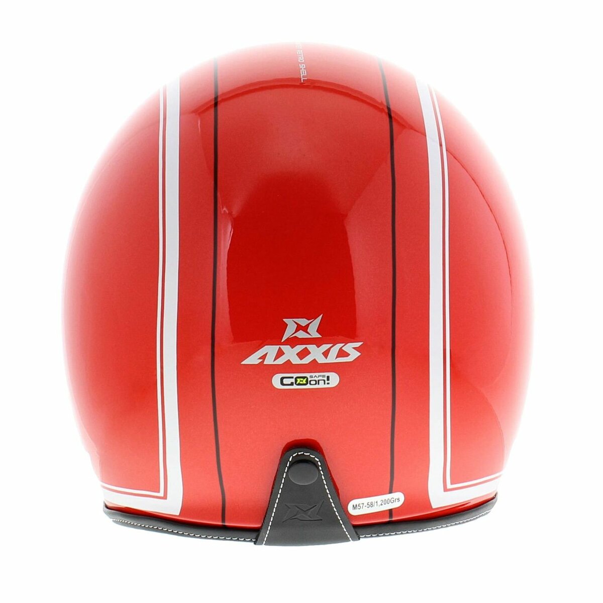 Axxis Hornet SV helmet Royal A5 pearl gloss red