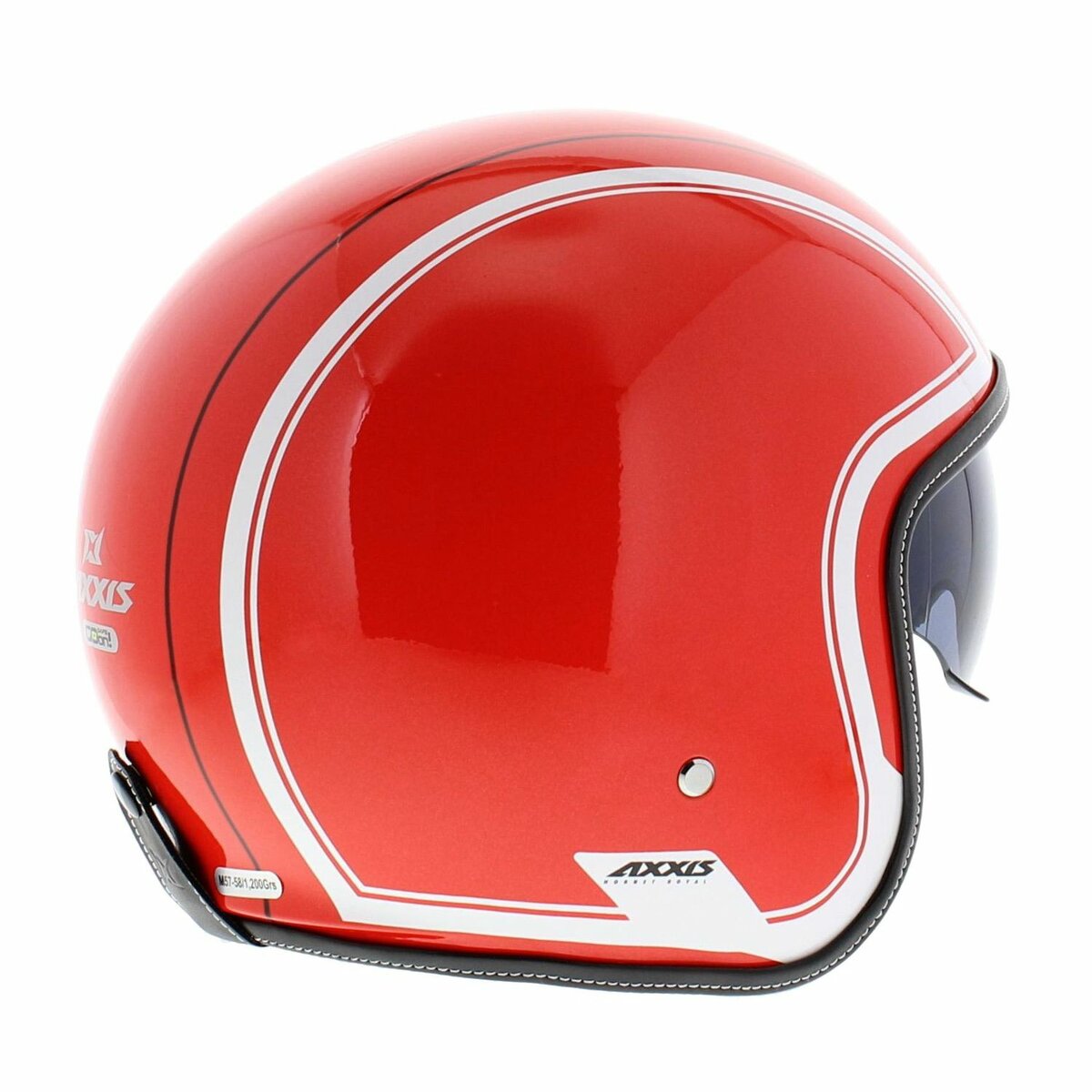 Axxis Hornet SV helmet Royal A5 pearl gloss red
