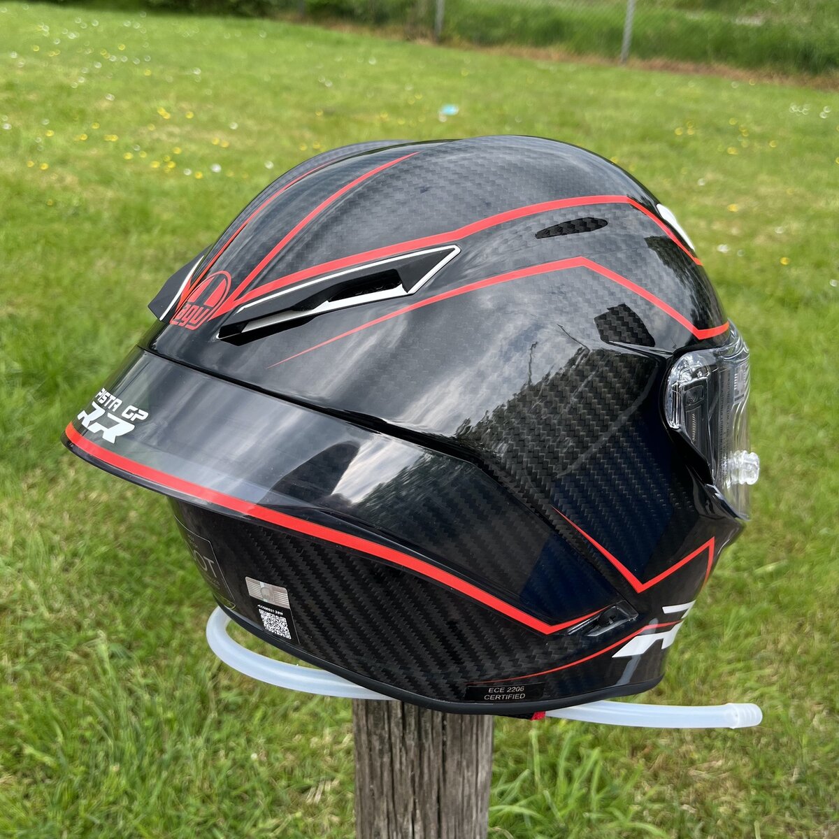 AGV Pista GP RR Performante Gloss Carbon Black Red