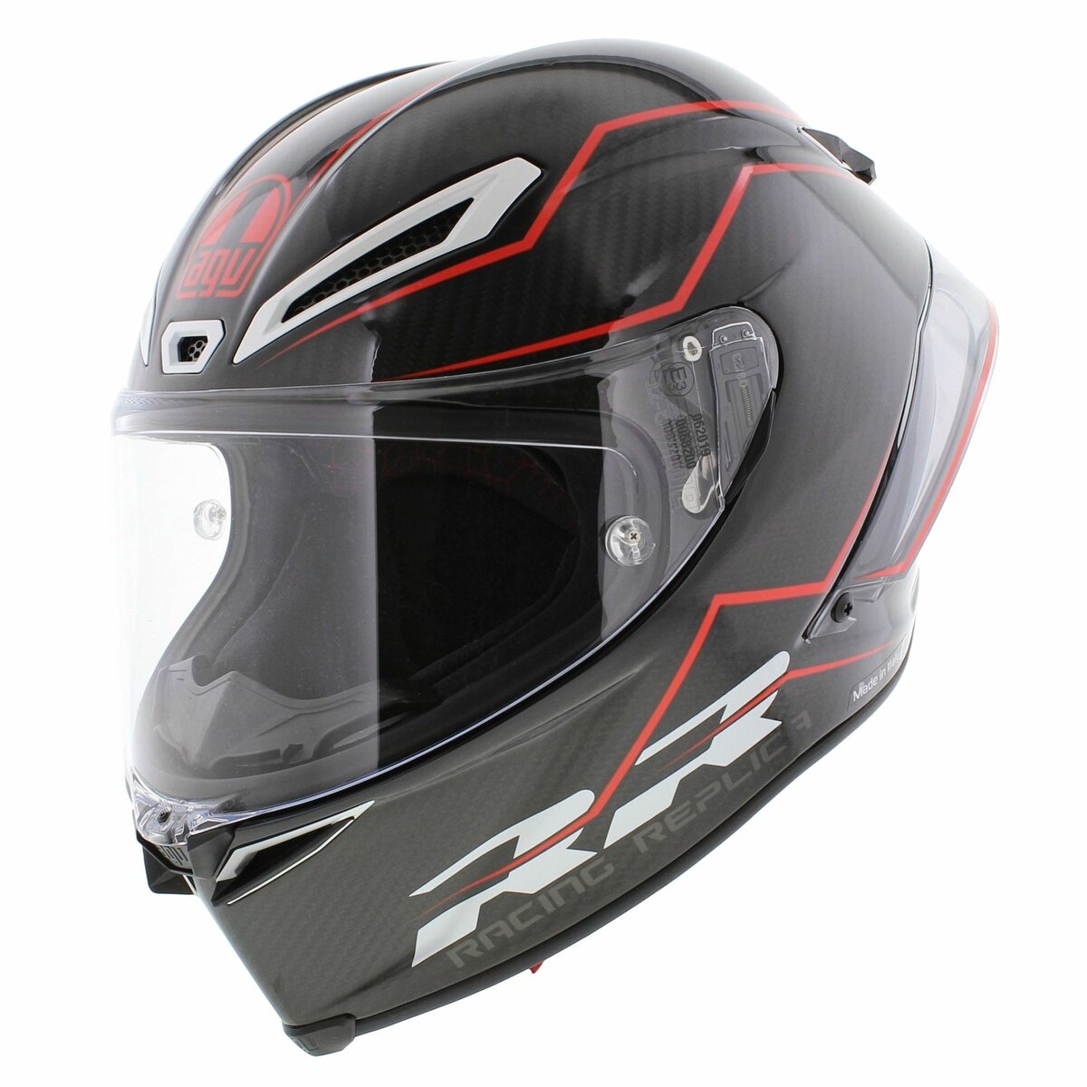 AGV Pista GP RR Performante Gloss Carbon Black Red