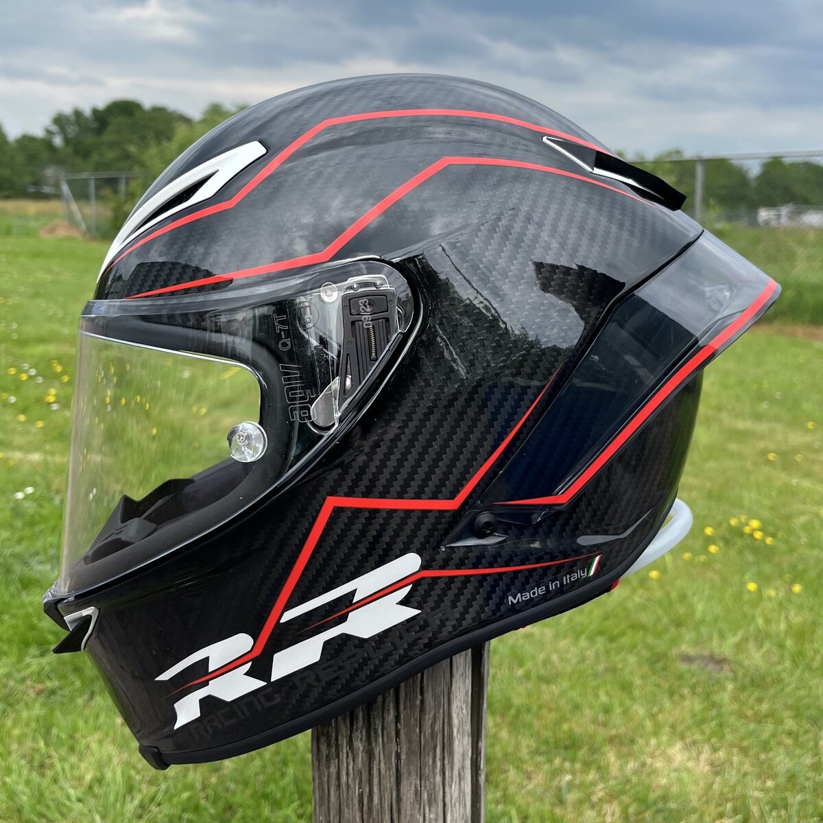 AGV Pista GP RR Performante Gloss Carbon Black Red