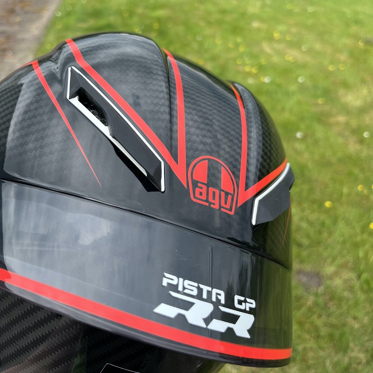 AGV Pista GP RR Performante Gloss Carbon Black Red