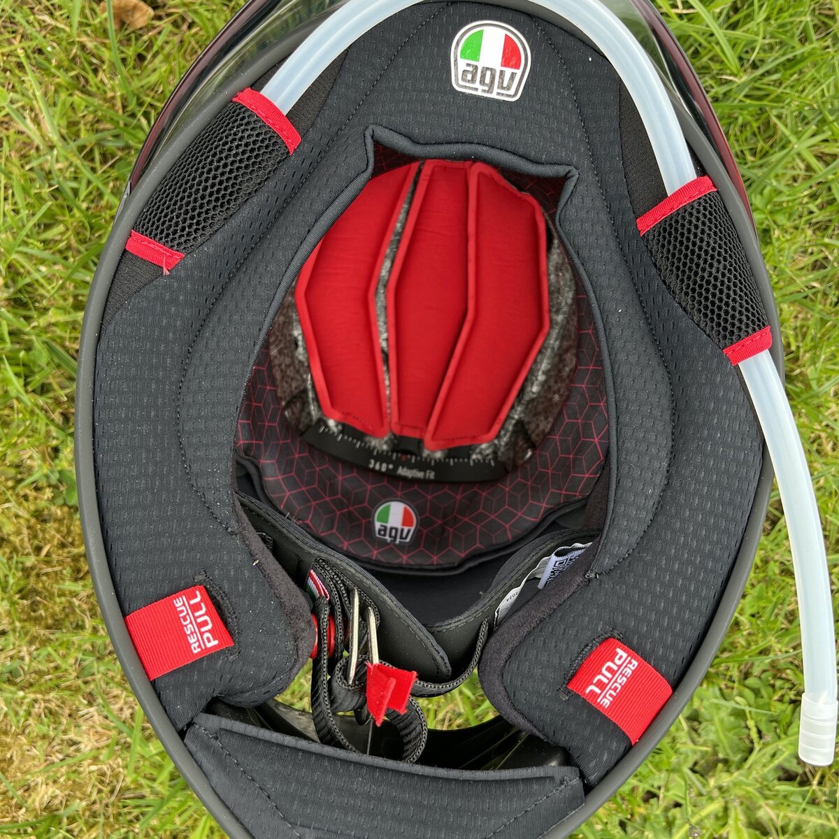 AGV Pista GP RR Performante Gloss Carbon Black Red