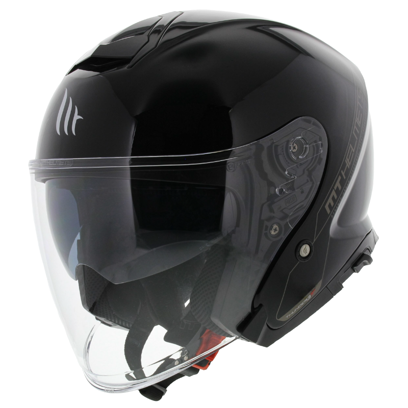 MT Thunder 3 SV Jet helmet gloss black