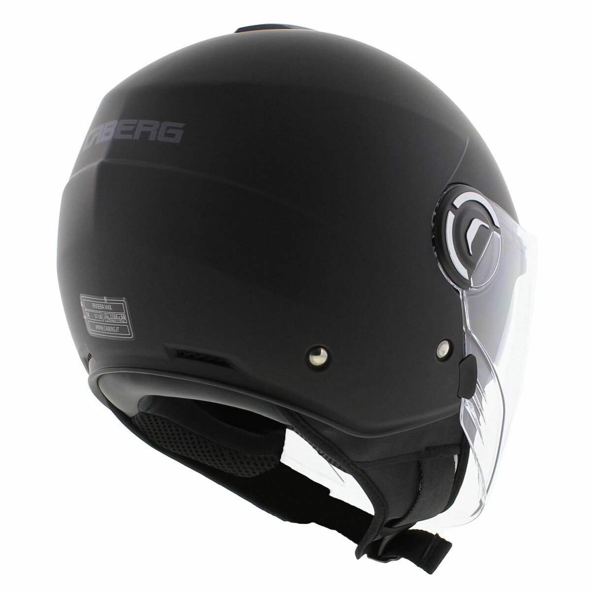 Caberg Jet Riviera V4 X Solid matt Black