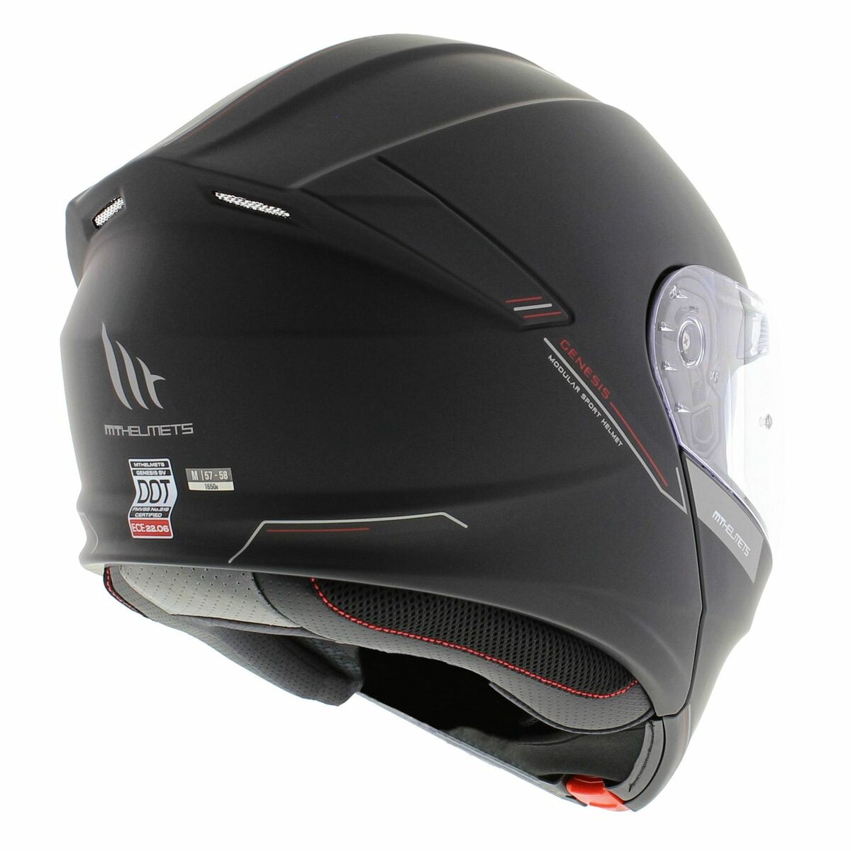 MT Genesis SV helmet matt black