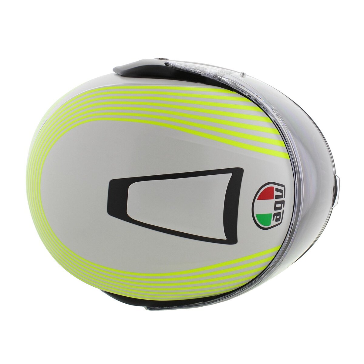AGV Streetmodular Iseo matt white black yellow fluo motorcycle helmet