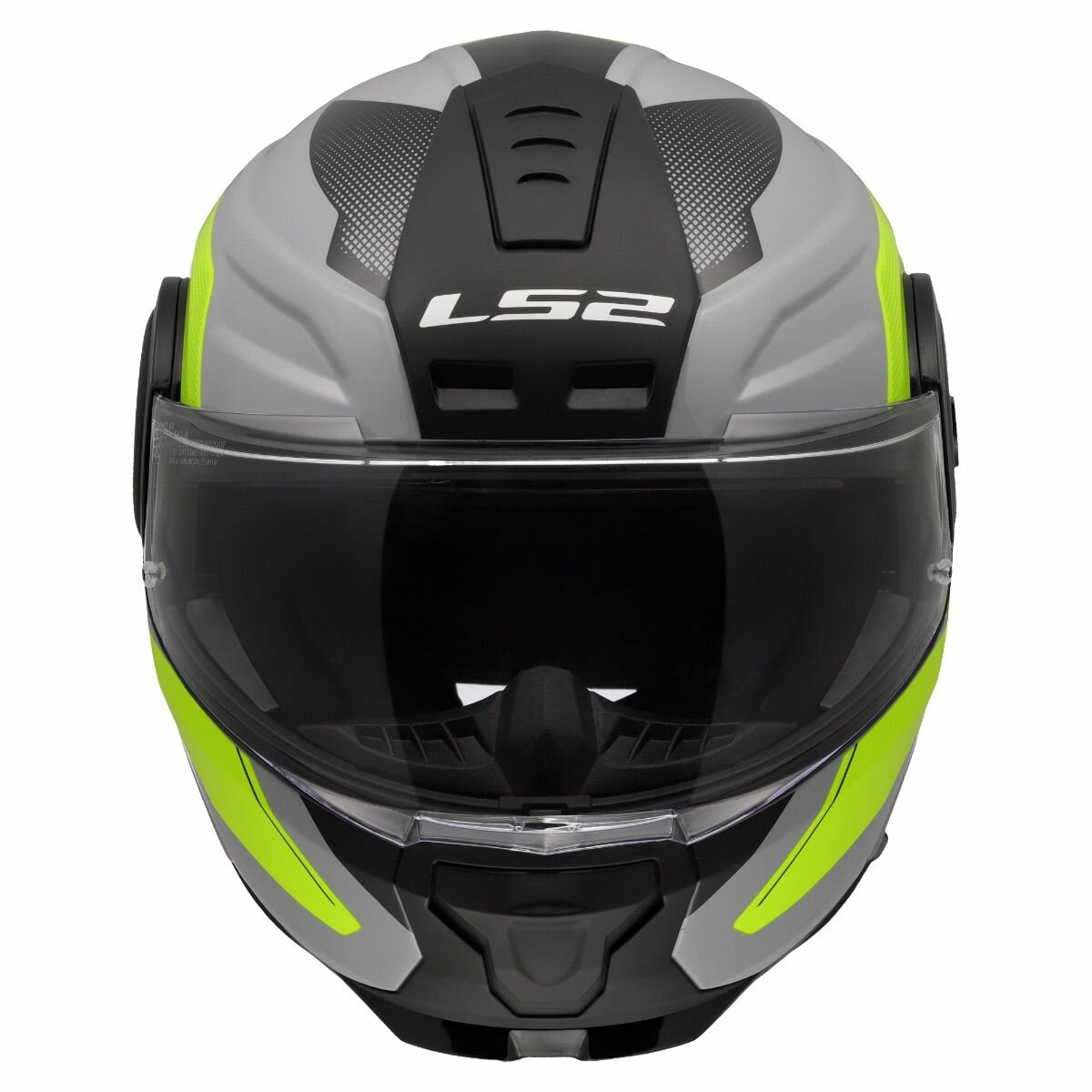 LS2 FF902 Scope II helmet Duria grey high-vision yellow