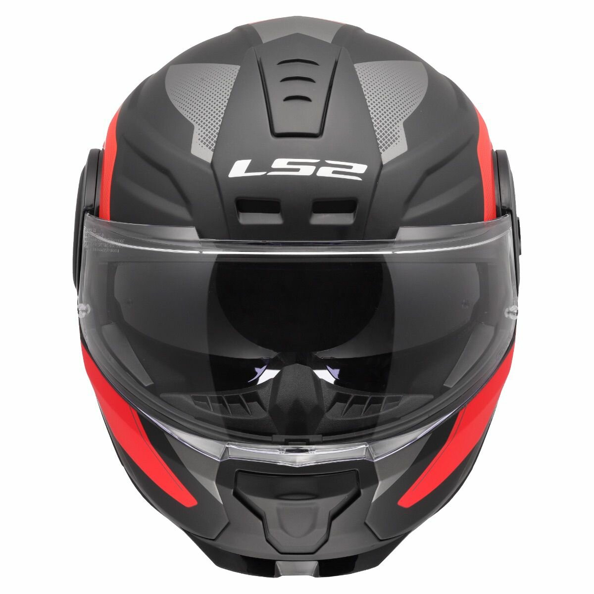 LS2 FF902 Scope II helmet Duria black red