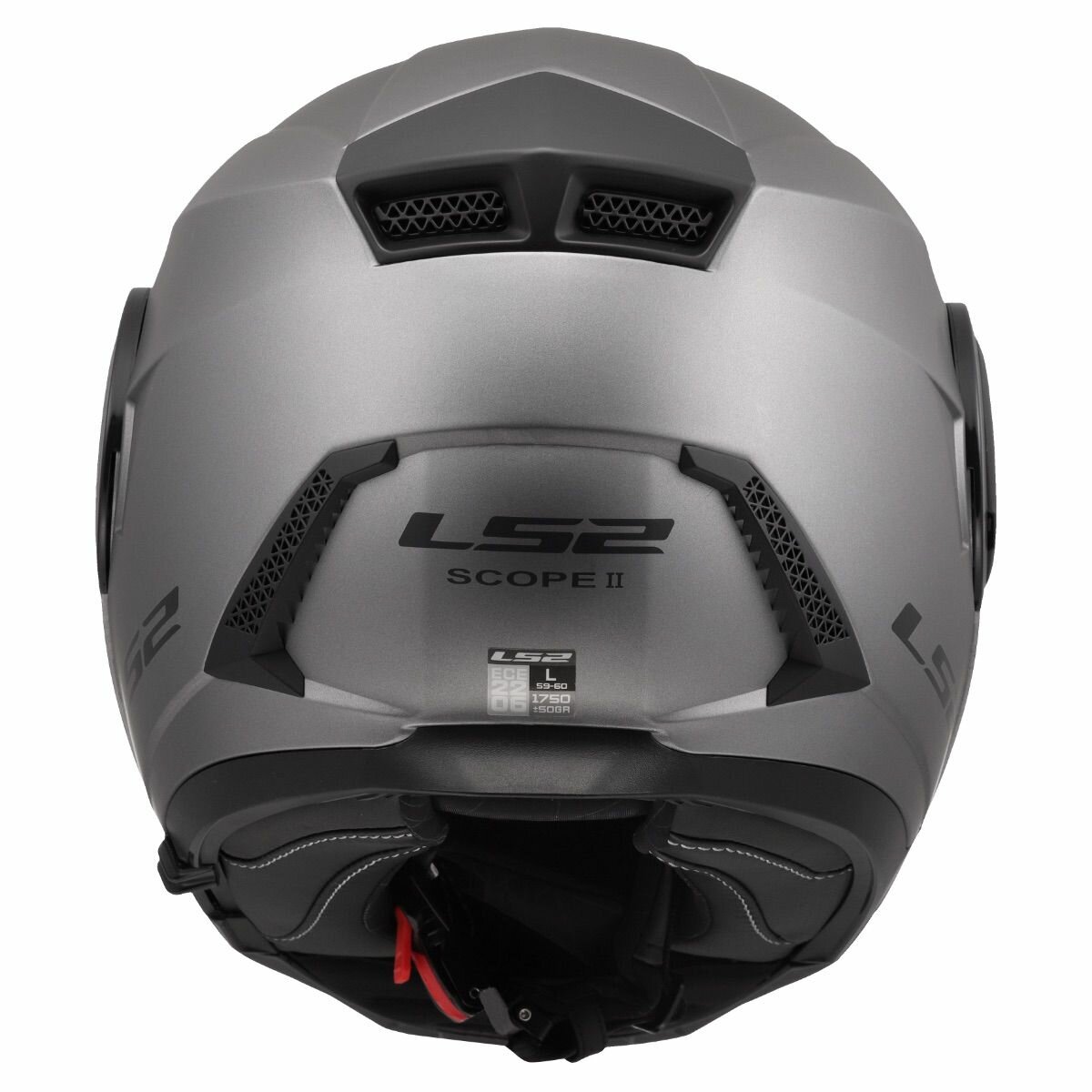 LS2 FF902 Scope II helmet solid matt titanium