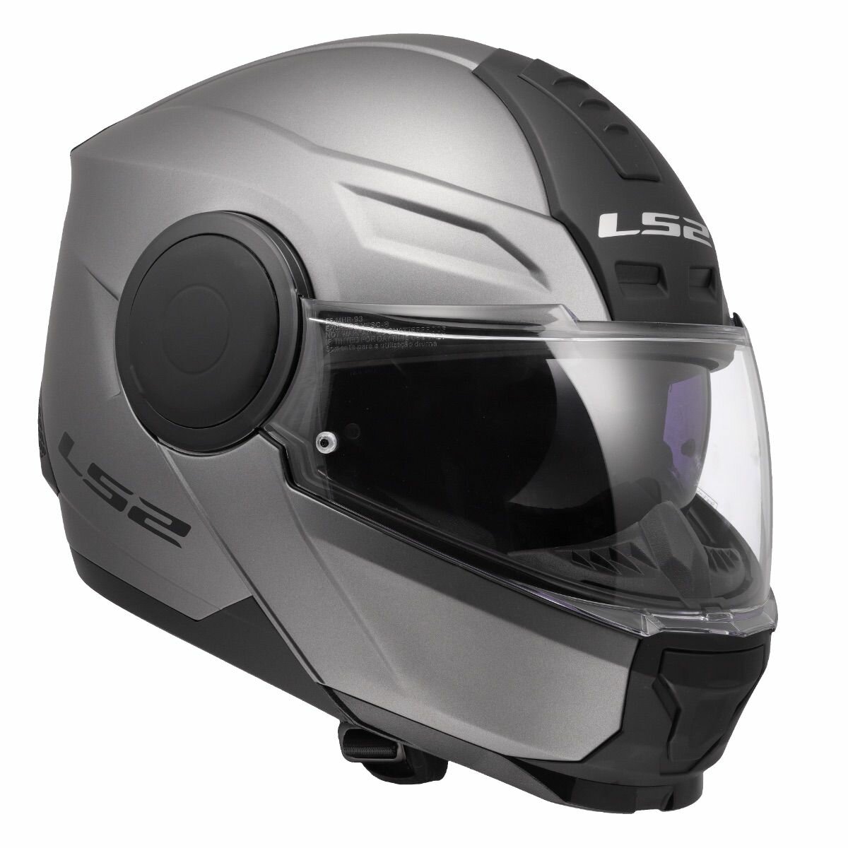 LS2 FF902 Scope II helmet solid matt titanium