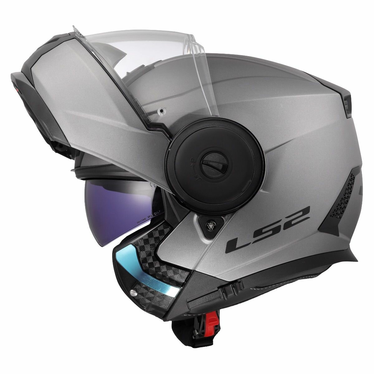 LS2 FF902 Scope II helmet solid matt titanium