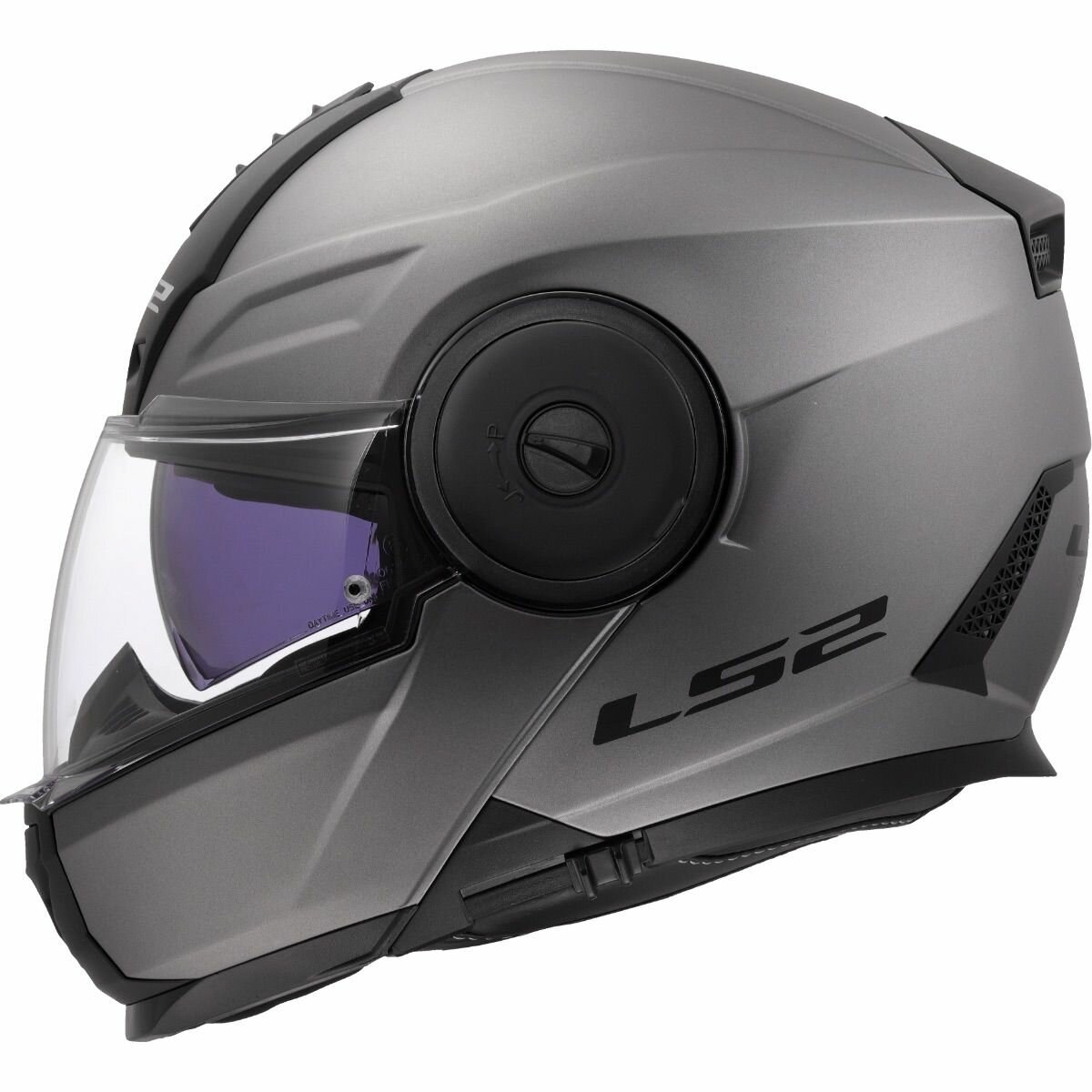 LS2 FF902 Scope II helmet solid matt titanium