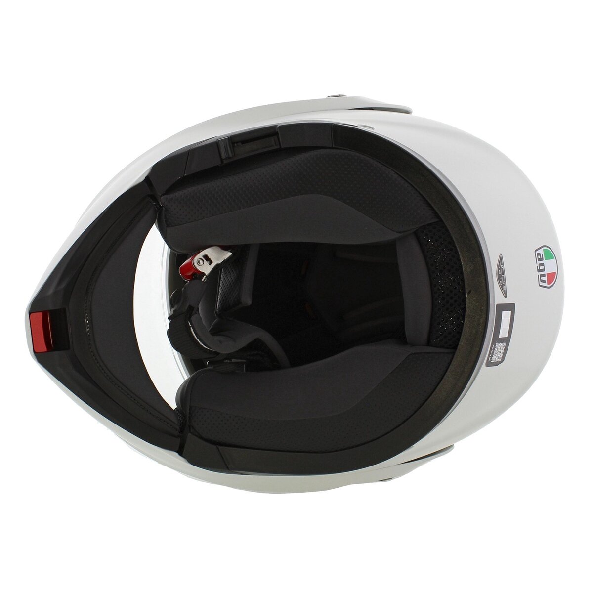 AGV Streetmodular Mono Materia matt white motorcycle helmet