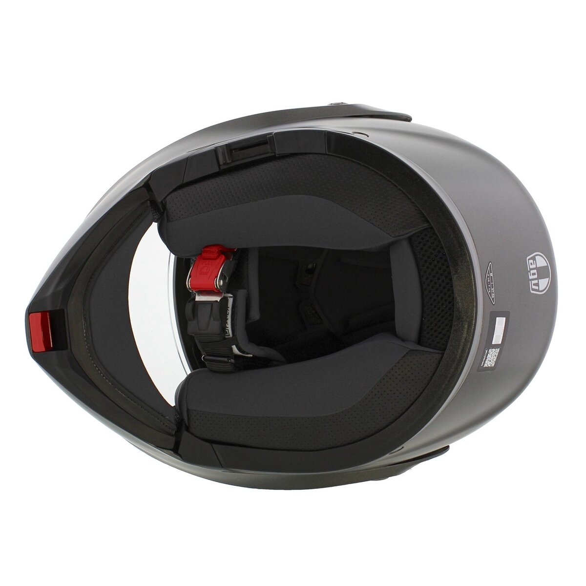 AGV Streetmodular Mono Asfalto matt grey motorcycle helmet