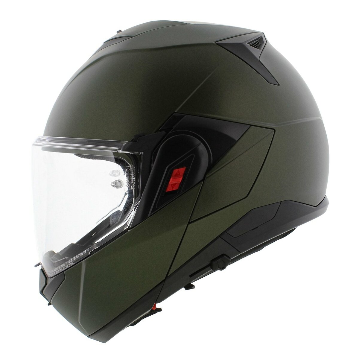 Shark Oxo Modular Helmet Blank - Matt Green - G02