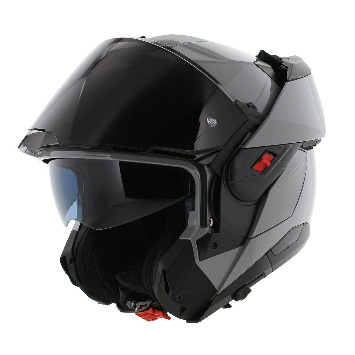 Shark Oxo Modular Helmet Dark Shadow - Gloss Nardo Grey - extra visor