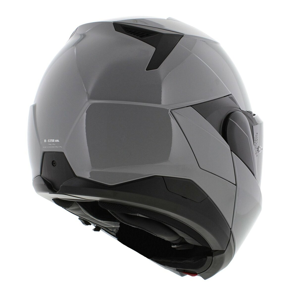 Shark Oxo Modular Helmet Dark Shadow - Gloss Nardo Grey - extra visor