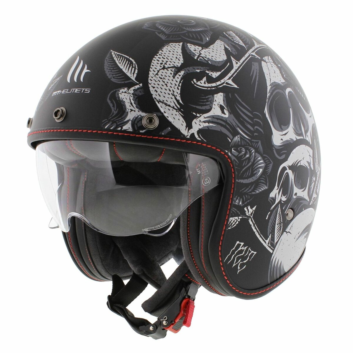 MT Le Mans II SV S Helmet Breakout matt grey