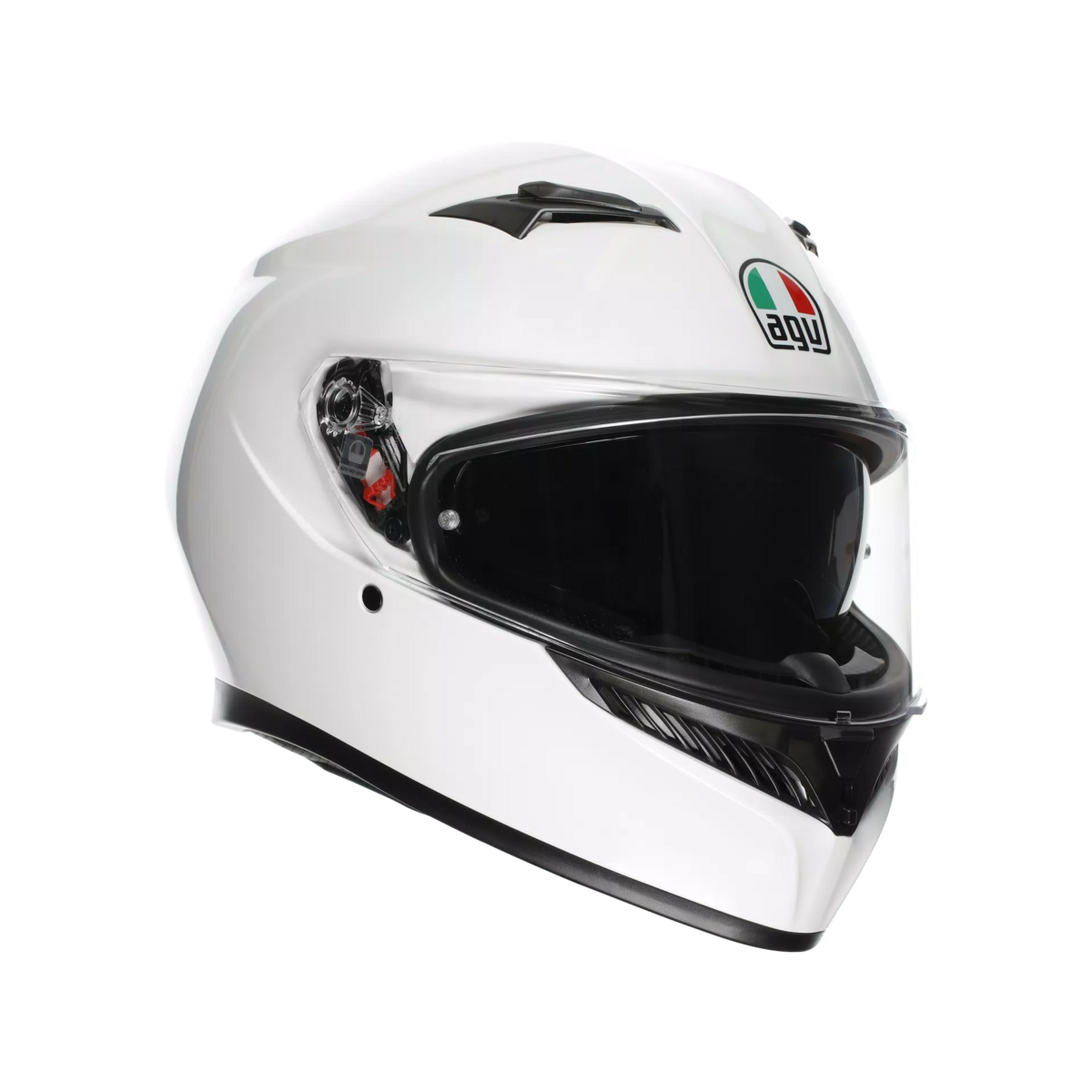 AGV K3 Mono solid gloss white