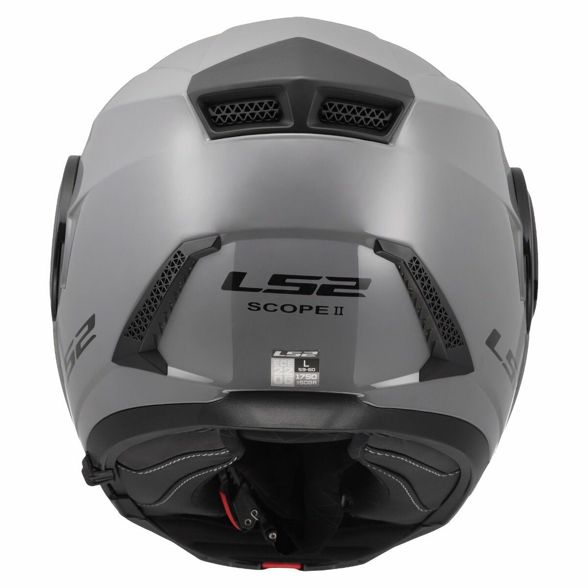 LS2 FF902 Scope II helmet solid nardo grey