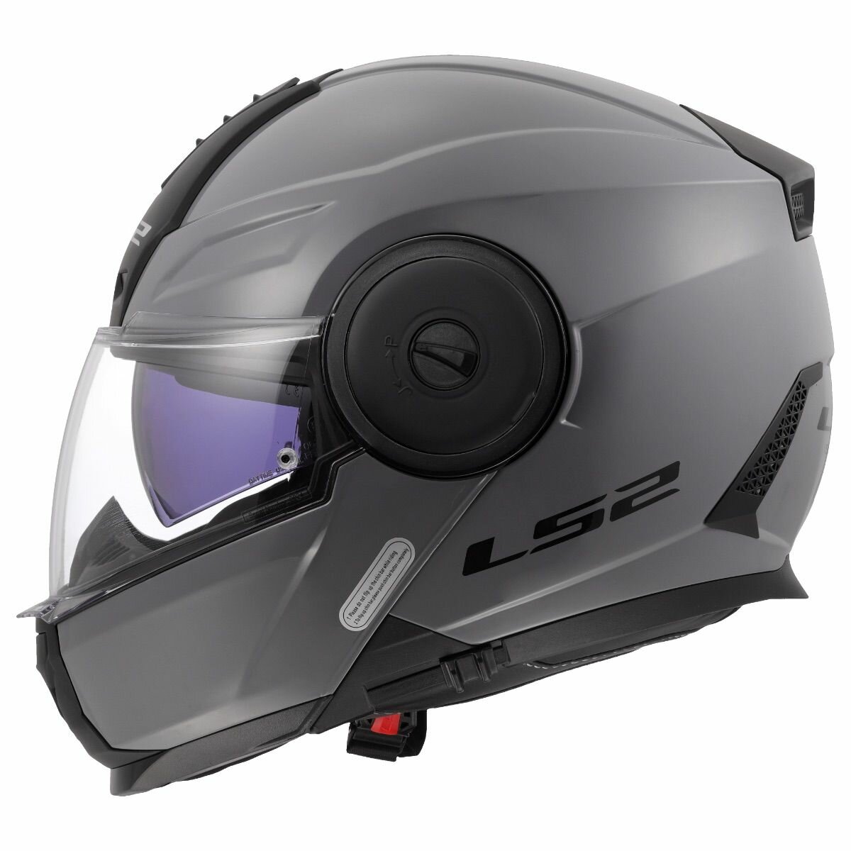 LS2 FF902 Scope II helmet solid nardo grey
