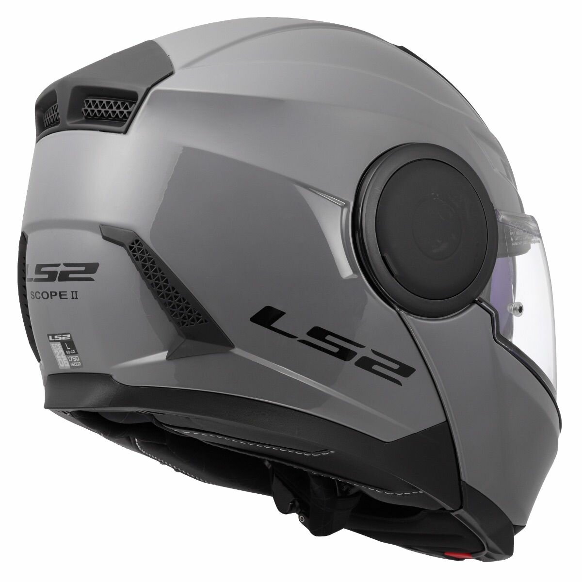 LS2 FF902 Scope II helmet solid nardo grey