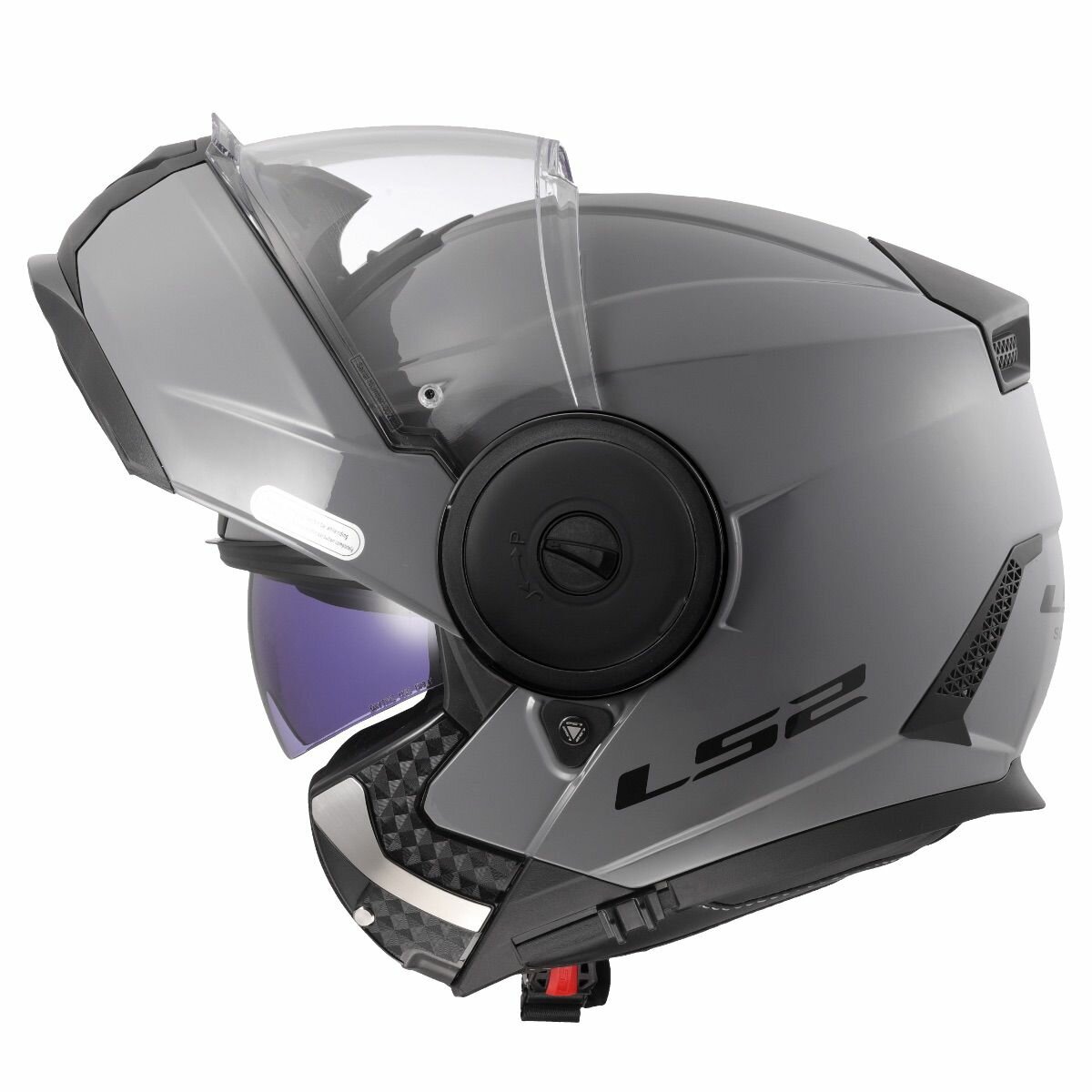 LS2 FF902 Scope II helmet solid nardo grey