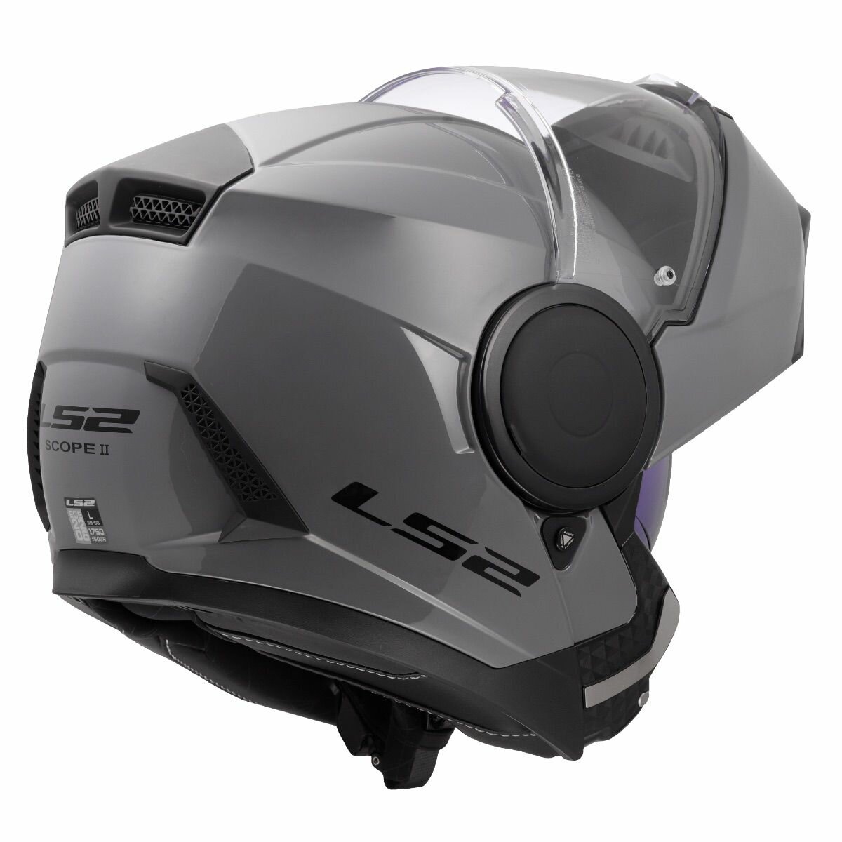 LS2 FF902 Scope II helmet solid nardo grey