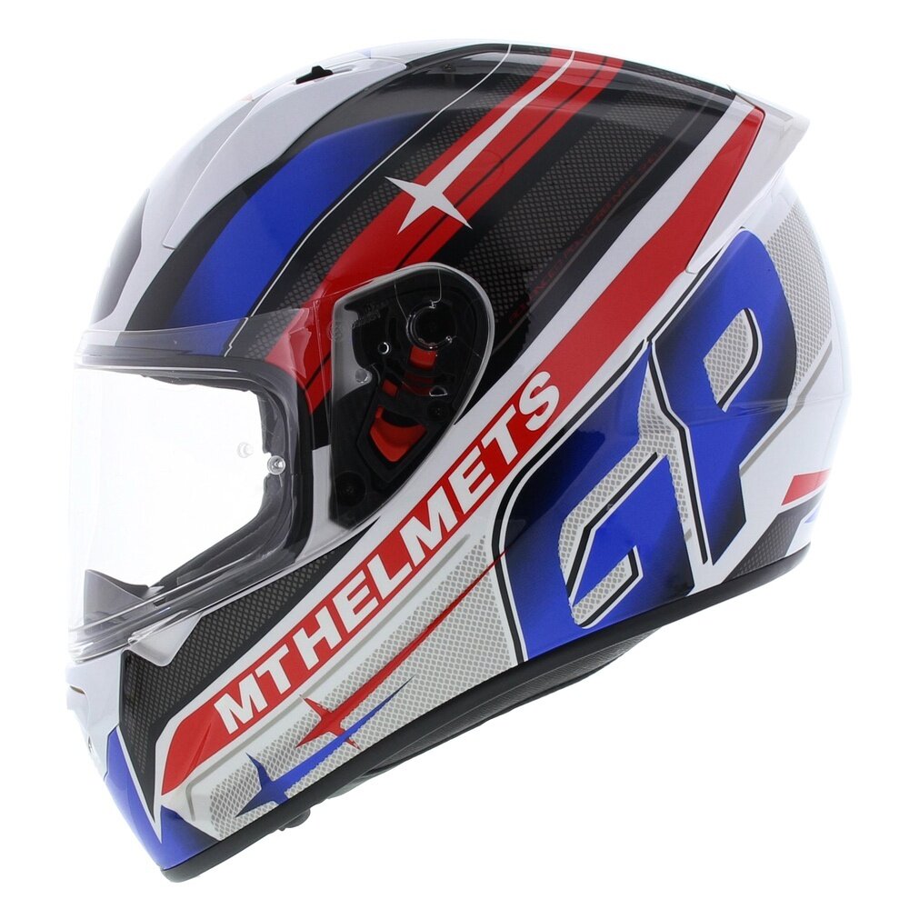 MT Stinger Helmet GP Red Blue