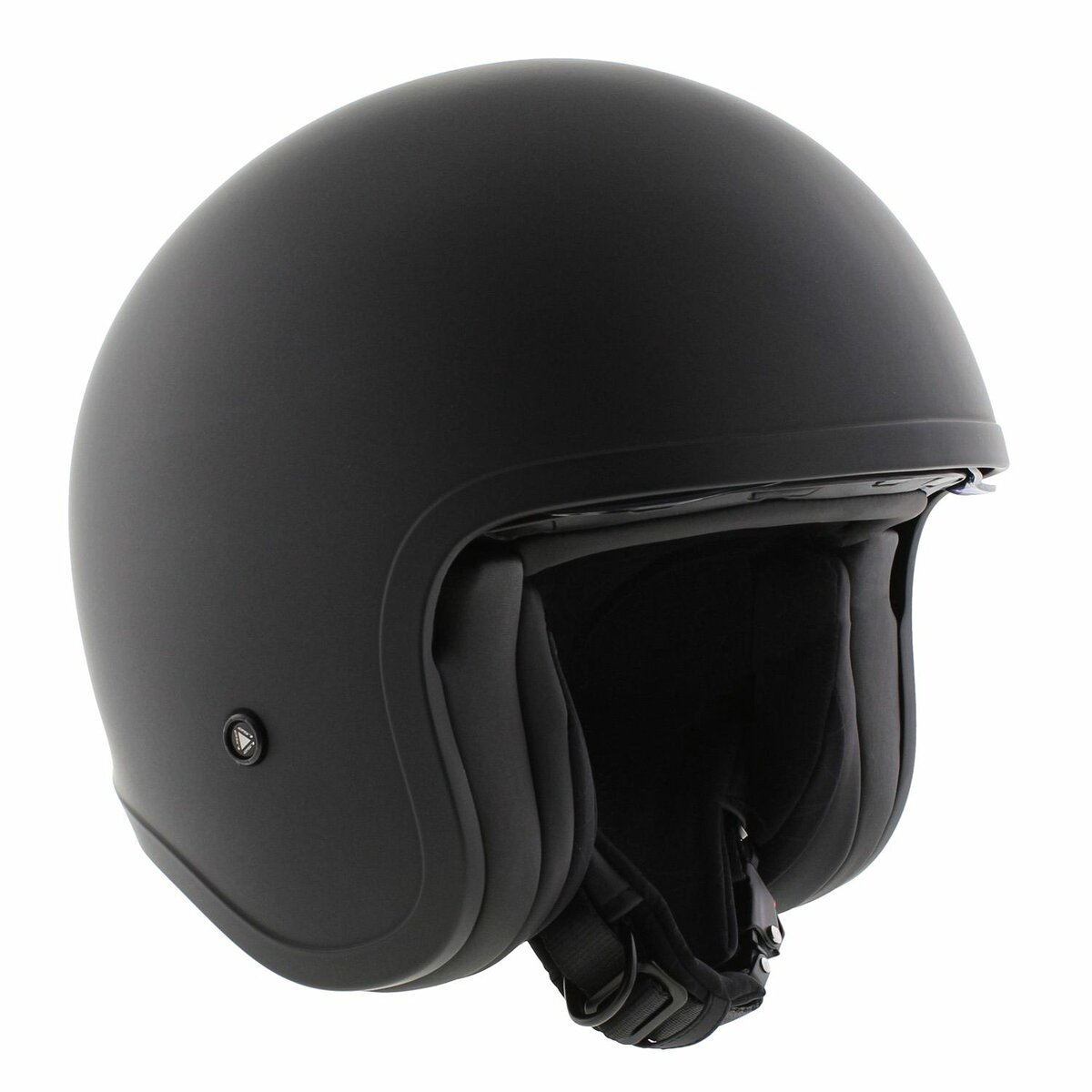 LS2 OF599 Spitfire II single mono matt black - Open Face helmet motorcycle scooter