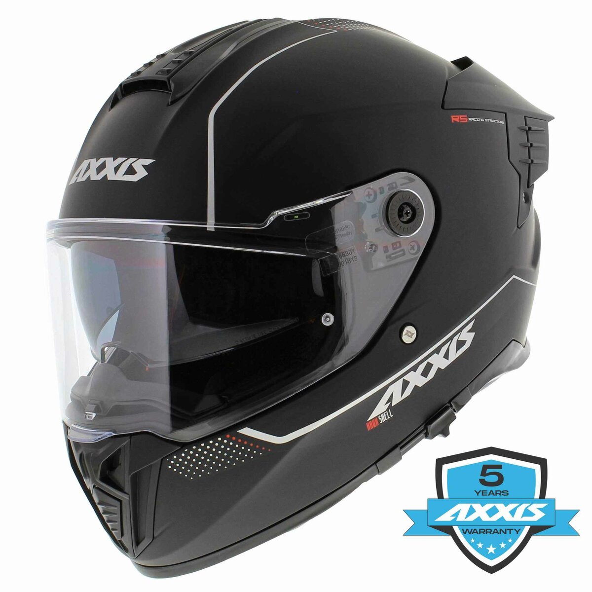 Axxis Hawk SV EVO full face helmet solid matt black