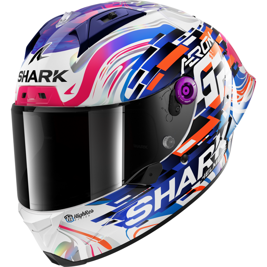 Shark Aeron GP Carbon - Zarco GP de France - Motorcycle Helmet