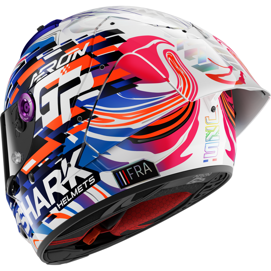 Shark Aeron GP Carbon - Zarco GP de France - Motorcycle Helmet