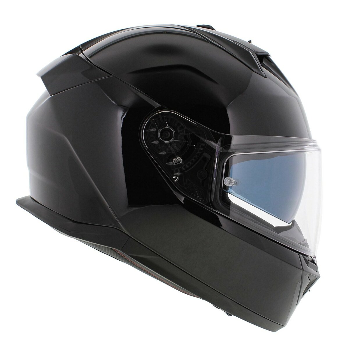 Shark D-Skwal 3 Blank - Gloss Black Motorcycle helmet BLK