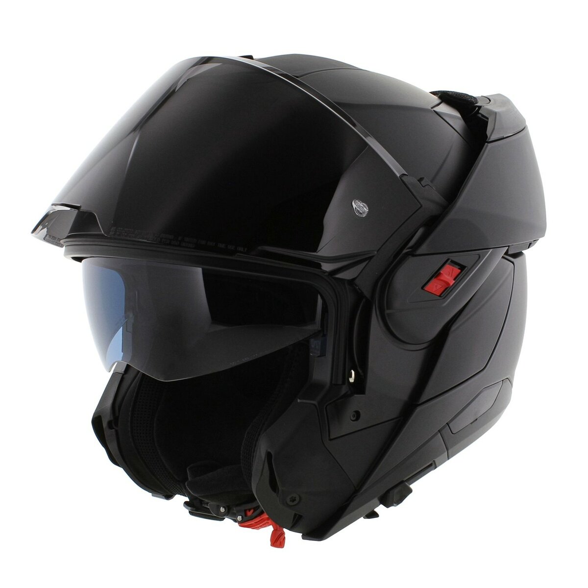 Shark Oxo Modular Helmet Dark Shadow Blank - Matt Black