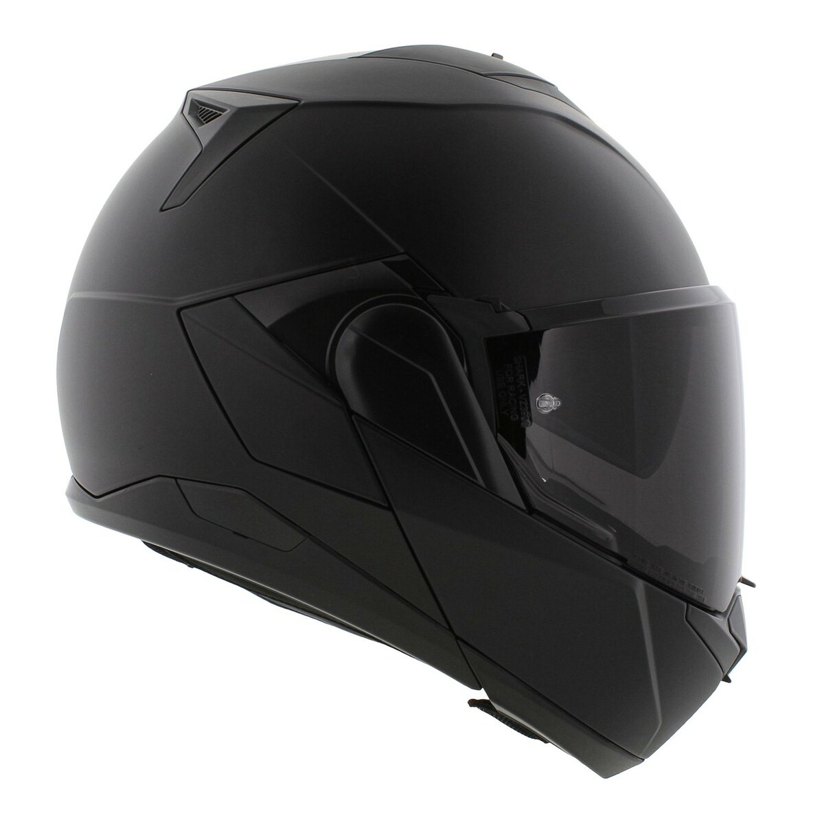 Shark Oxo Modular Helmet Dark Shadow Blank - Matt Black