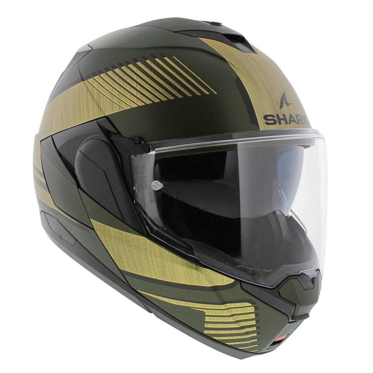 Shark Oxo Modular Helmet Sikter matt green gold