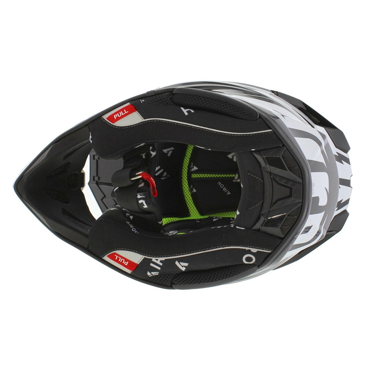 Airoh Twist 3.0 MX Helmet Thunder gloss black white