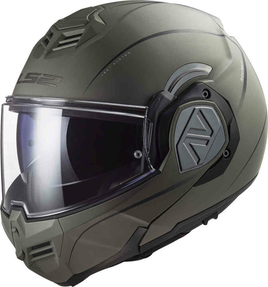 LS2 FF906 Advant flip up helmet Special matt sand