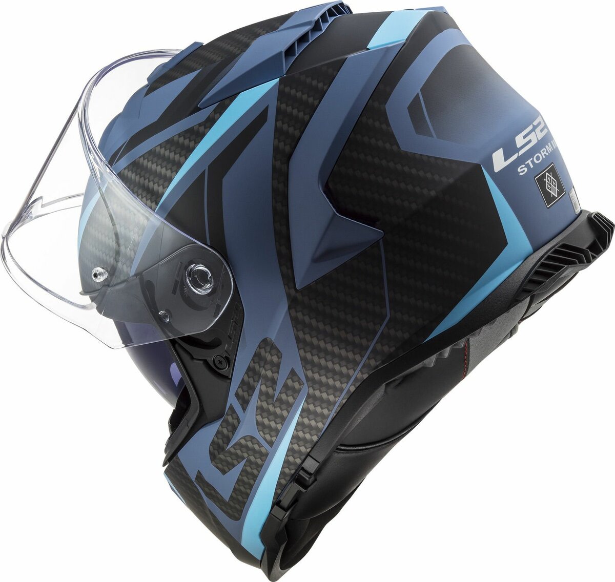 LS2 FF800 Storm II helmet Racer matt blue