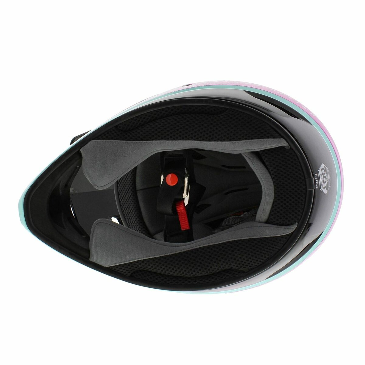 Answer AR1 MX Helmet Vivid gloss black blue purple - Size XXL