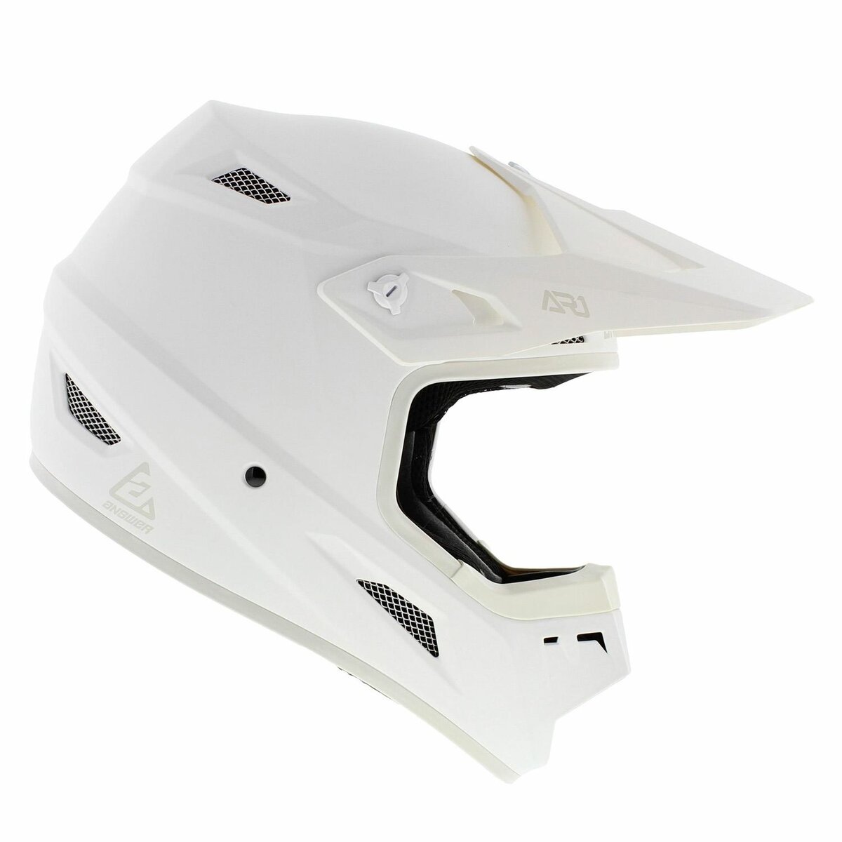 Answer AR1 Junior MX Helmet Solid matt white