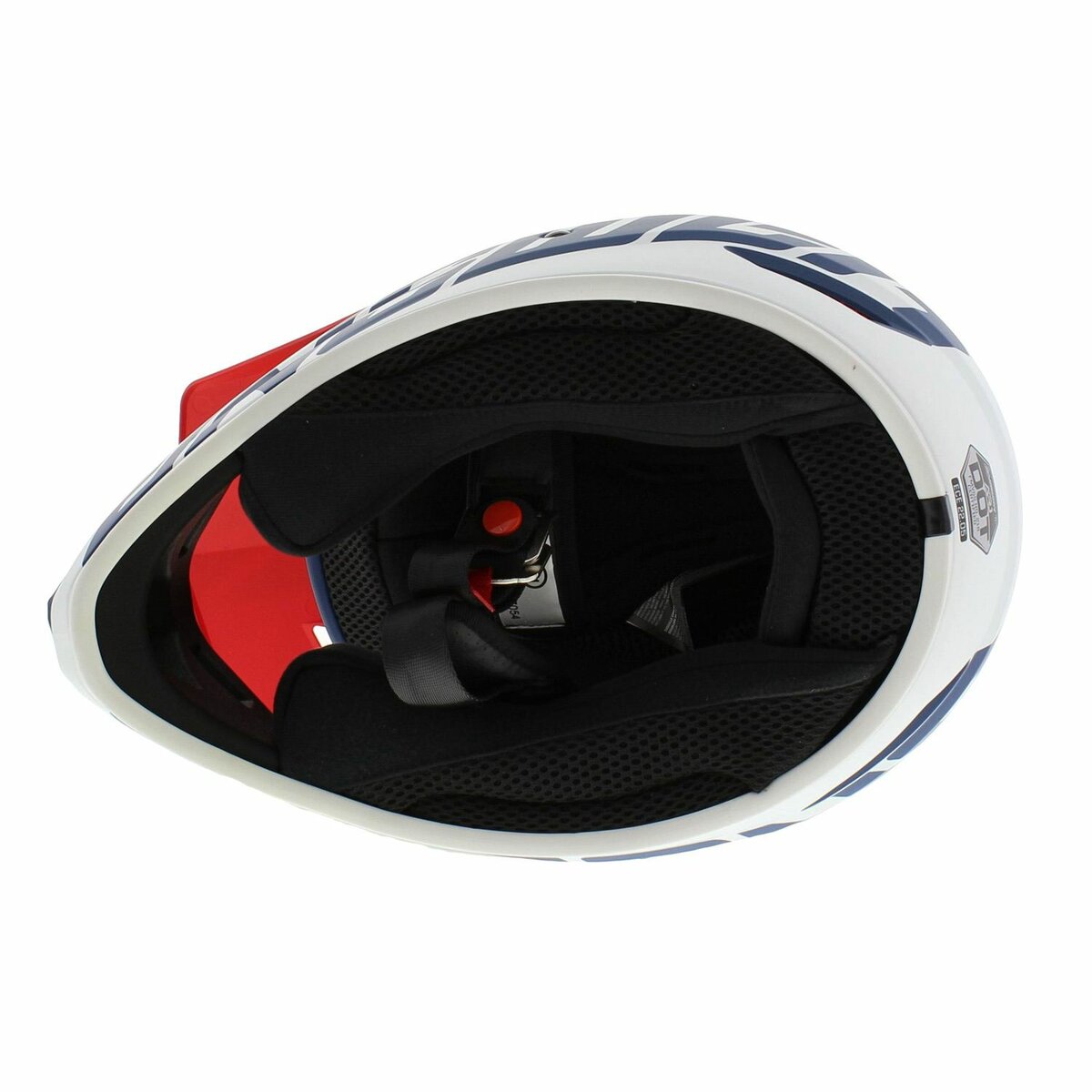 Answer AR1 Junior MX Helmet Bold matt blue red