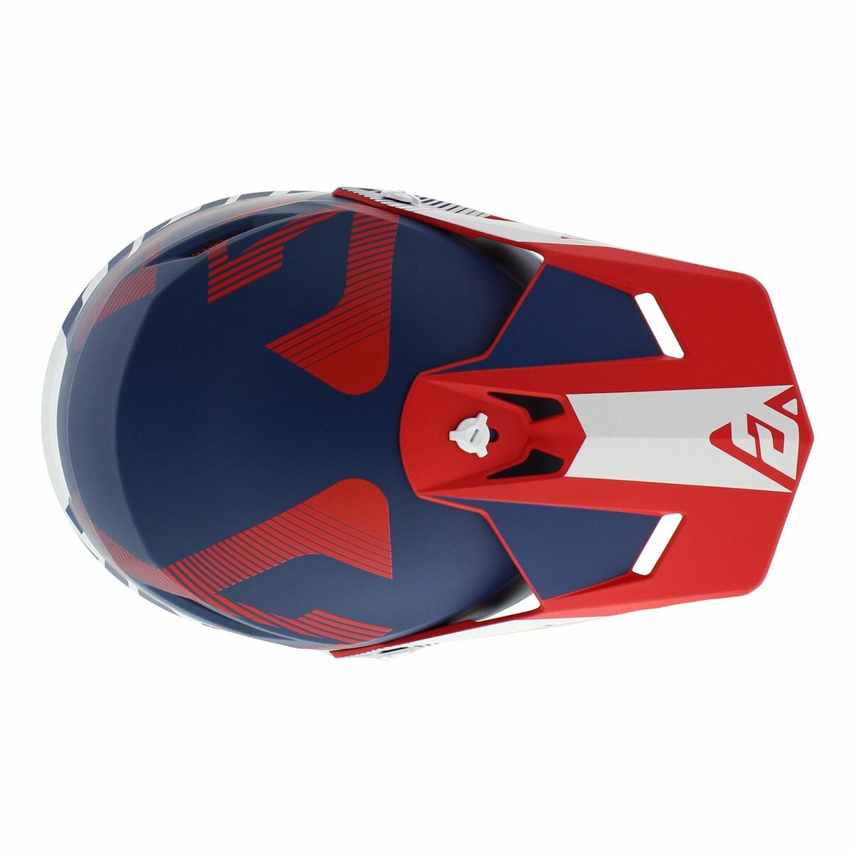 Answer AR1 Junior MX Helmet Bold matt blue red