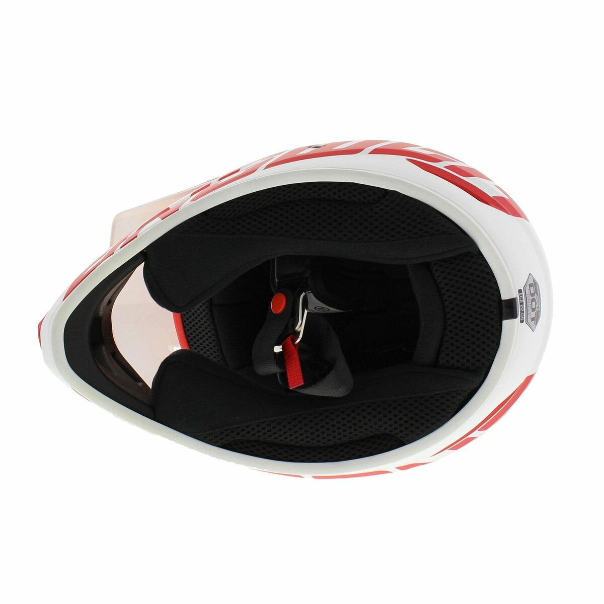 Answer AR1 Junior MX Helmet Bold matt red white