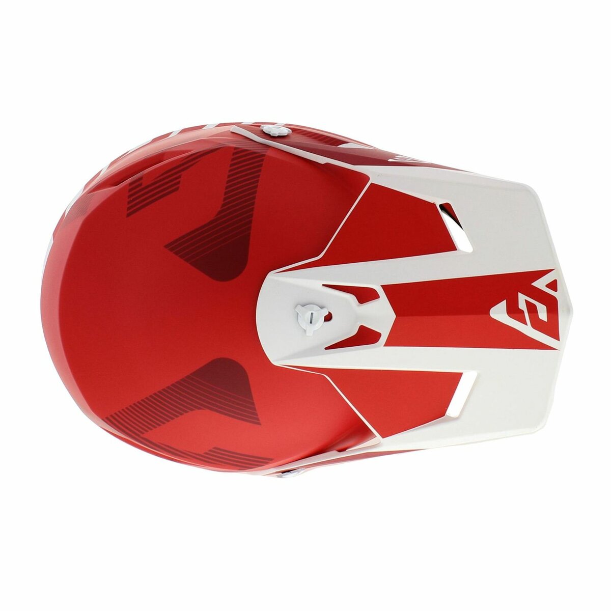 Answer AR1 Junior MX Helmet Bold matt red white
