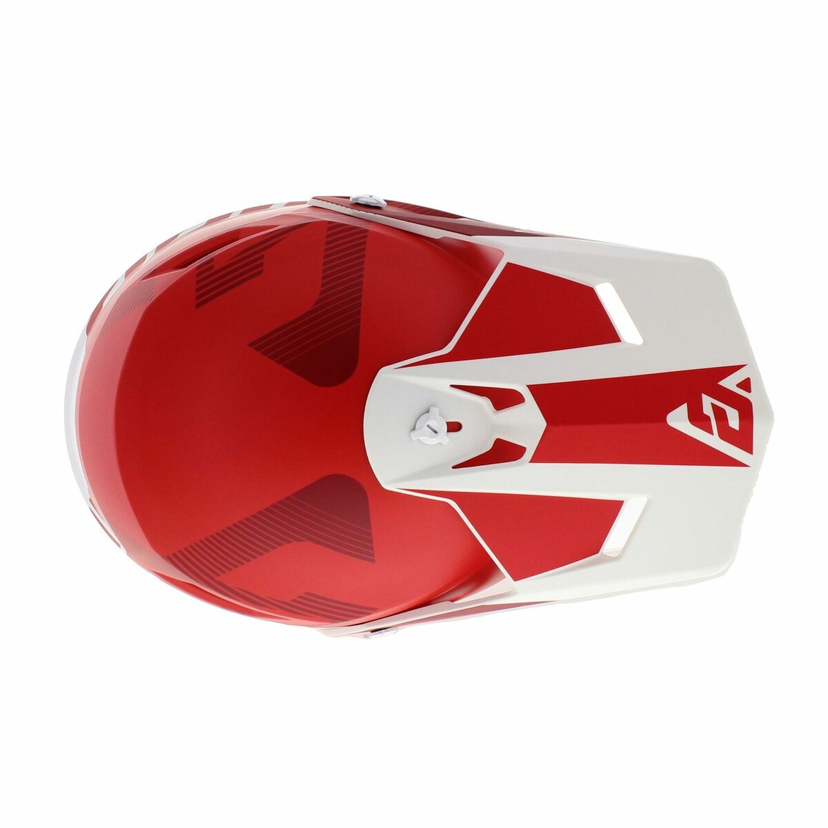 Answer AR1 V2 MX Helmet Bold matt red white