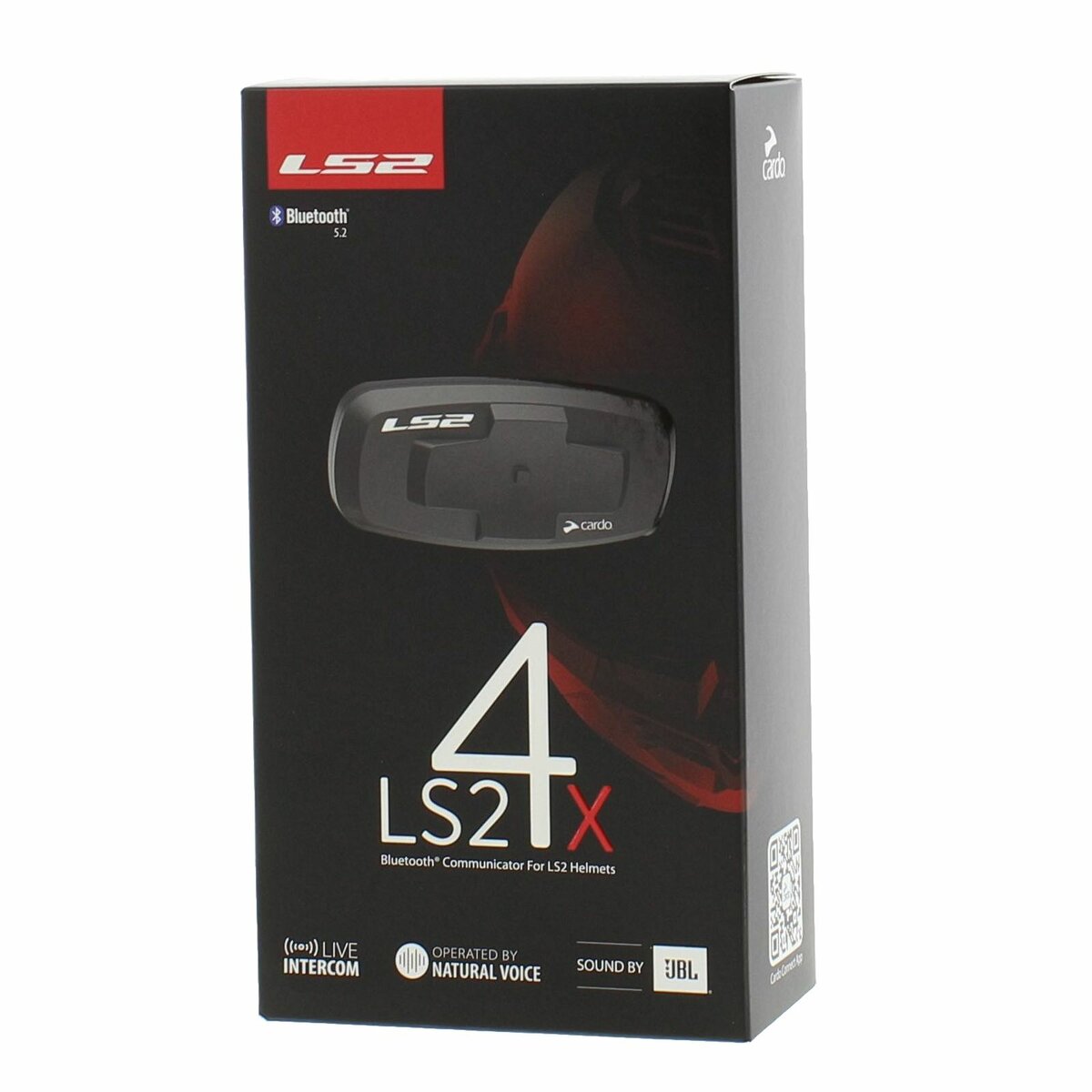 LS2 Intercom 4X - Universal Communication Solution by Cardo with JBL sound